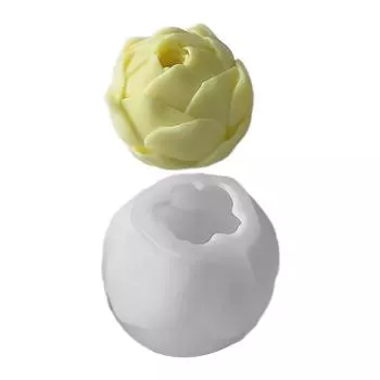 Геометрическая силиконовая форма Суккуленты Форма Бетонные формы Реалистичные формы для рукоделия Формы для смолы для ручной работы Свеча 1074