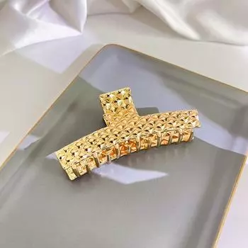 Geometric triangle hairpin summer new disc hair grab clip new Internet celebrity temperament bundle hair shark clip female