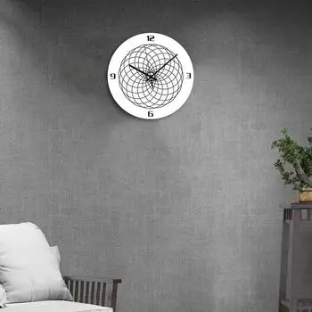 Geometrical Acrylic Digital Wall Clock Modern Design Silent Quartz Clockwork Decorative Large 3D Clock on the Wall Home Decor