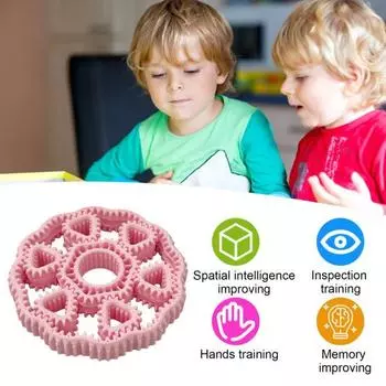 Геометрическая планета Ручной спиннер Игрушка для снятия стресса и беспокойства Дети Подростки Взрослые Напальчник Гироскоп Портативная дорожная спиннер-игрушка E