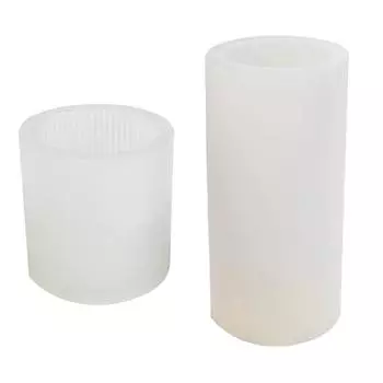 Геометрическая полосатая форма цилиндрические силиконовые формы DIY Cake-Decor X3UC