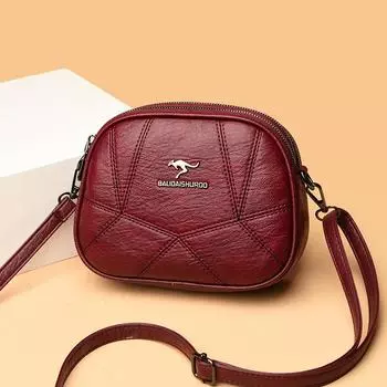 Геометрическая полосатая модная женская сумка через плечо летом, трехслойная сумка через плечо большой емкости