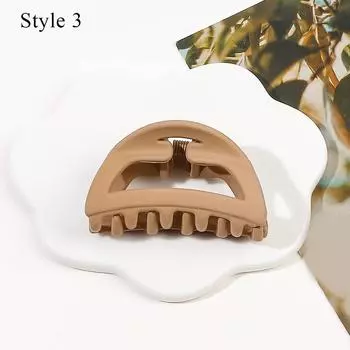 Геометрические Макаронные Цвета Маленькие Заколки для Волос Акриловая Заколка для Волос Шпильки Зажимы Заколка для Хвоста Крабы Аксессуары для Волос для Женщин