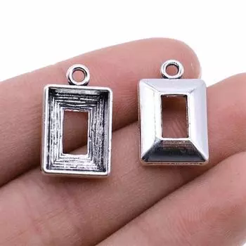 Геометрические полые подвески Аксессуары своими руками Ремесла Ювелирные материалы