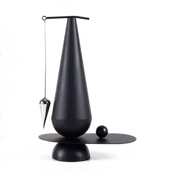 Геометрические сбалансированные металлические конусные украшения Модель комнаты Кафе Офис Винный шкаф Книжный шкаф Абстрактное искусство Украшения