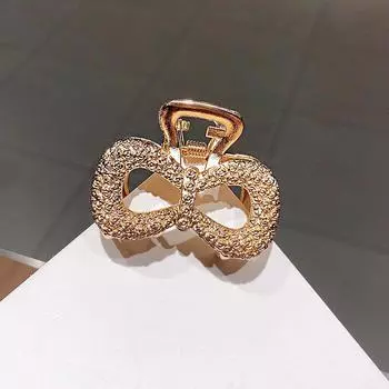 Геометрические щипцы заколка для волос модная полая металлическая заколка для волос держатели для хвостика крабы для челки золотые аксессуары для головы для женщин