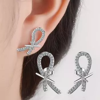 Геометрические украшения с крыльями Серьги Женская мода Украшения для вечеринок Сверкающие аксессуары Повседневная одежда Подарок для подруг розового золота