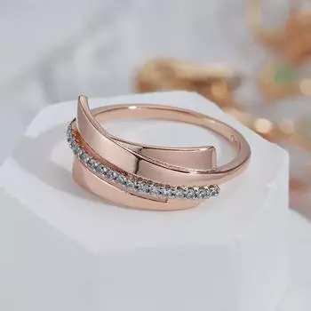 Геометрический дизайн, полный циркон, цвет золота, серебра, женские кольца для вечеринки, повседневная одежда, минималистичные украшения 6