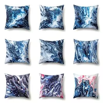 Геометрический Граффити Диффузия Наволочка Домашний Диван Гостиная Подушка Чехол 40x40cm