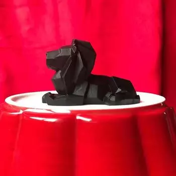 Геометрический Лев Автомобиль Ароматерапия Орнамент: Стильное мужское украшение для автомобиля и новогодний подарок all black ornaments чёрный