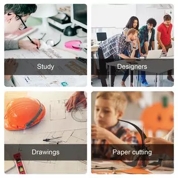 Геометрический шаблон Измерительная линейка Круги Чертежные формы Трафареты (1)