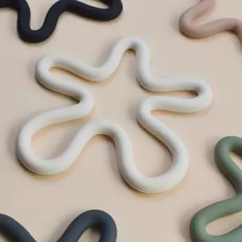 Геометрический термостойкий силиконовый коврик, подставки для чашек для напитков, нескользящий держатель для кастрюль, настольная подставка для столовых приборов, кухонные аксессуары, подстаканники, подушечки 16.5cm