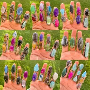 , геометрическое кольцо, широкое кольцо, смешанное кольцо, большое кольцо, кольцо с татуировкой, стильное кольцо, кольцо с лабрадоритом, кольцо ручной работы, кольцо с драгоценными камнями 6-9 чёрный