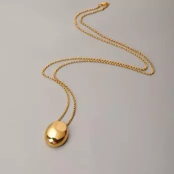 Геометрическое колье Mihmily с каплями воды, индивидуальность, простота, легкая роскошь, ниша золотой