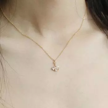 Геометрическое колье-подвеска из стерлингового серебра 925 пробы: Корейская мода, Универсальная роскошь, Высококлассная ключичная цепочка для женщин 925 Silver