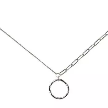 Геометрическое ожерелье с подвеской Асимметричная цепь Сращивание ключицы Цепь Темперамент Холодный стиль Аксессуары Женщины