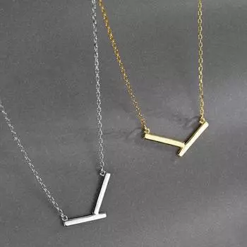 Геометрическое ожерелье Женский минималистский темперамент Нерегулярная V-образная нержавеющая сталь Ключичная цепочка Тонкая легкая роскошная универсальная цепочка на шею