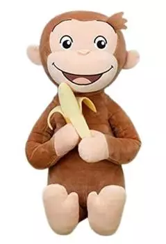 George Mega Jumbo Banana Munching Plush Toy 40cm Curious George Approx.