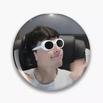 Georgenotfound, настраиваемая мягкая пуговица, металлический значок на лацкане, креативная брошь на воротник, шляпа любовника, модная забавная мультяшная булавка