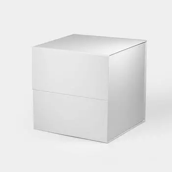 Geotobox 11x11x11 дюймов | 28x28x28 см Средний куб Роскошные жесткие магнитные подарочные коробки с крышкой для упаковки 28x28x28cm