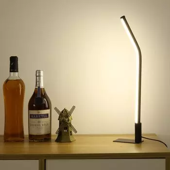 GEPROSMA настольная лампа светодиодная настольная лампа сенсорная настольная лампа прикроватная стильная настольная лампа с регулировкой яркости 3 цвета освещения 9 для небольшой комнаты креативная и минималистичная спальня гостиная