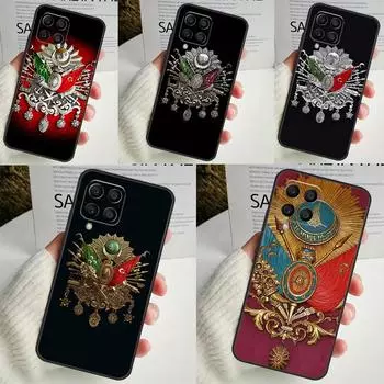 Герб Османской империи для Samsung Galaxy M21 M51 M12 M32 M52 M13 M23 M33 M53 M34 M54 M30s M31s M15 M55 M20 чехол Samsung M31