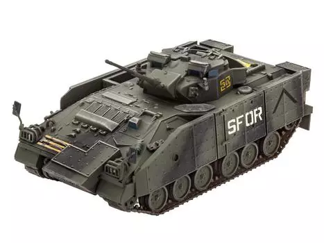 German Level British Army Warrior MCV Armor Plastic Model 03144 1/72 W/Increased