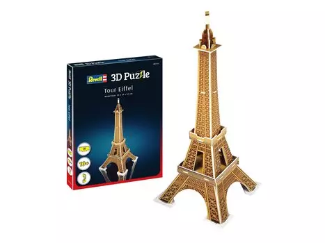 German Level Mini 3D Puzzle Eiffel Tower 00111 (Revell) (Paper Craft)