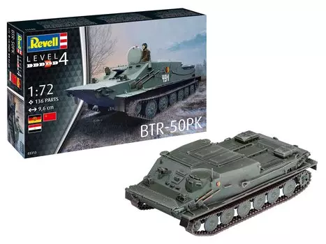 German Level Soviet Army Plastic Model 03313 1/72 BTR-50PK