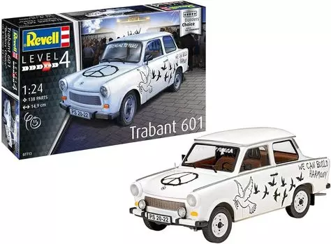 German Level Trabant 601S Choice Plastic Model 07713 1/24 Builder s