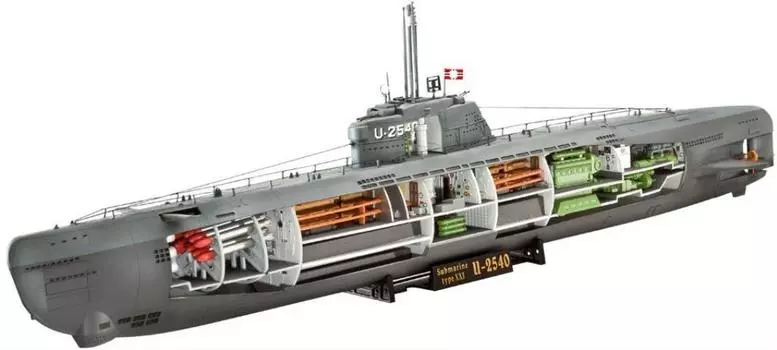 German level U2540 cut model plastic model 1/144
