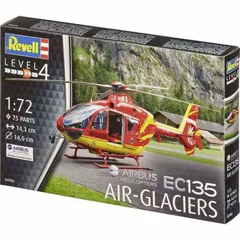 German Revell EC135 Air Glacier Plastic Model 1/72