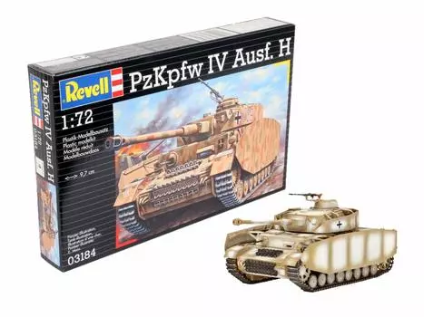 German Revell Panzer IV H type plastic model (Revell) 1/72
