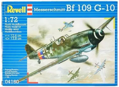 German Revell (Revell) 1/72 Messerschmitt Bf109G-5 04160 Plastic Model