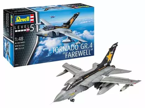 Немецкая прощальная пластиковая модель Revell Royal Air Force Tornado 03853 1/48 GR.4