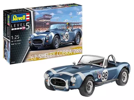 German Revell scale AC Cobra 289 plastic model kit 07669 1/25