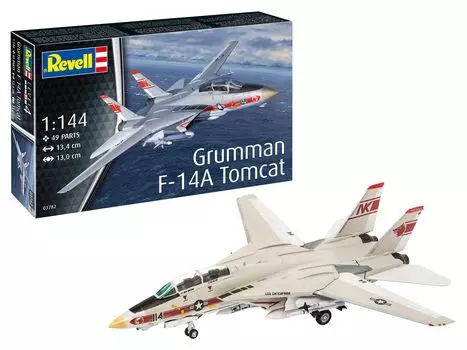 German Revell scale American Grumman Tomcat plastic model kit 03782 1/144 F-14A (airplane)