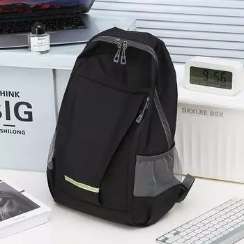 German Ultra Thin Backpack Primary School Student Tutorial Schoolbag Children s Large Capacity Outdoor Travel Lightweight Travel Backpack Black