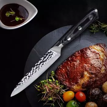 Германия 4116 Кухонный нож из нержавеющей стали Timhome 5 дюймов Универсальный нож Кухонные ножи шеф-повара Инструмент для резки фруктов