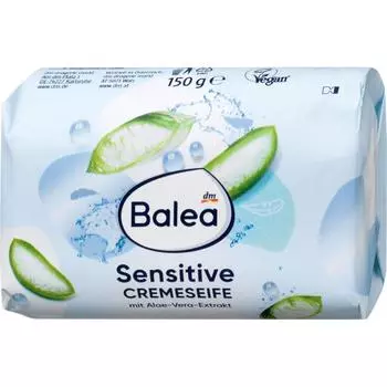 Германия DM Balea Aloe Sensitive очищающее мыло 150 г