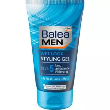 Германия DM Balea Balea MEN Wet Look Styling Gel 150 мл
