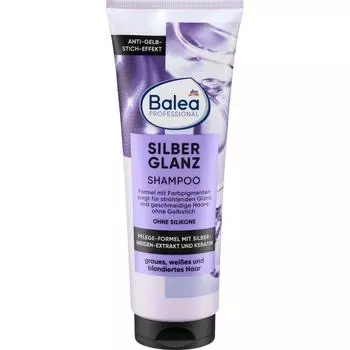 Германия DM Balea Balea Silver Gloss Шампунь 250 мл (для обесцвеченных волос)