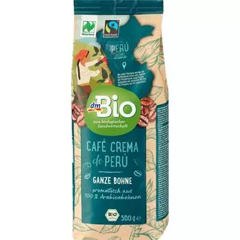 Германия DM dmBio DM Bio Cafe Crema de Peru Кофе в зернах 500 г