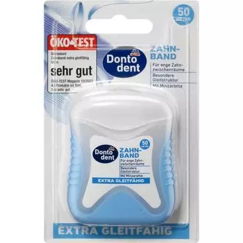 Германия DM Dontodent зубная нить Extra Glide 50м