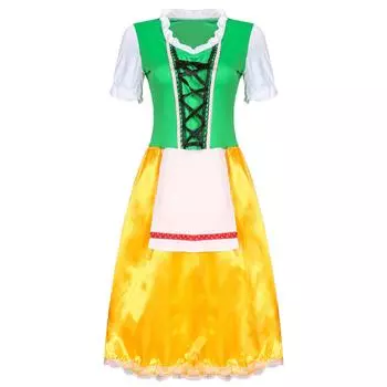 Германия Мюнхен Фестиваль Сценическое представление Октоберфест Костюм Косплей Сценический пивной костюм M