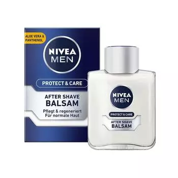 Германия Nivea Men Protect & Care бальзам после бритья 100 мл, 1 шт.