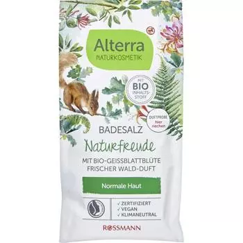 Германия Rothman Alterra Alterra Соль для ванны 60 г Naturfreude