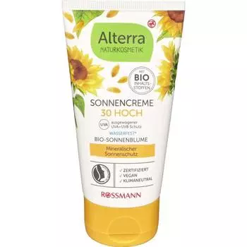 Германия Rothman Alterra Alterra Солнцезащитный крем SPF 30 75 мл
