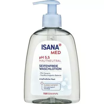 Германия Rothman ISANA Isanamed Wash Lotion Жидкое мыло 300 мл