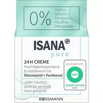 Германия Rothman ISANA Pure 24H Cream 50мл